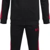 Goedkoop ⌛ Under Armour UA Knit Track Suit Jongens Trainingspak - Maat M ✔️