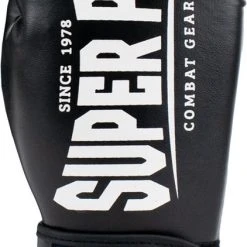 Goedkoopste ???? Super Pro Combat Gear Champ (kick)bokshandschoenen Zwart/Wit 16oz ???? -Rogelli Shop 422x840