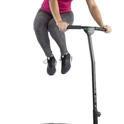 Flash-uitverkoop ???? Tunturi Hexagon Fitness Trampoline - Mini Trampoline Met In Hoogte Verstelbare Handgreep - Incl. Beschermhoes - Incl. Gratis Fitness App ???? -Rogelli Shop 441x840