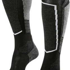 Top 10 ???? FALKE SK2 Skisokken Dik Versterkt Zonder Patroon Met Medium Vulling Kniehoog En Warm Om Te Skiën Dik Winter Merinowol Zwart Dames Wintersportsokken - Maat 37-38 ???? -Rogelli Shop 461x840 3
