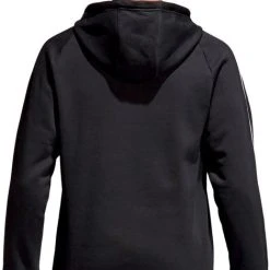 Uitgang ???? Adidas Core 18 Hooded Sweater Sporttrui Casual - Maat M - Mannen - Zwart ???? -Rogelli Shop 470x840
