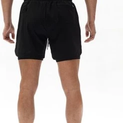 Hete verkoop ???? MEAUXGLIT Melanite Zwart - Korte Sport Broek - Dry Tech - Gym - Fitness - Running - Lifting - Outdoor - Indoor - Sport Broek (Maat L) ❤️ -Rogelli Shop 475x840