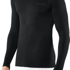 Beste deal ???? FALKE Warm Tight Fit Slim Fit Base Layer Top Met Lange Mouwen Sneldrogende Thermo Ademend Thermo-Ondergoed Zwart Heren Underwear - Longsleeve - Maat L ???? -Rogelli Shop 478x840