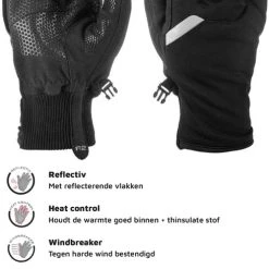 Kopen ✔️ Luxe Winter Handschoen - Warm Door Dikke Stof En Thinsulate - Waterproof - Windvrij - Touchscreen Fietshandschoen - Reflecterend - Unisex R2 -R2 - Storm Winter Fietshandschoenen - Zwart - Maat XXL / 10 ???? -Rogelli Shop 490x840 2