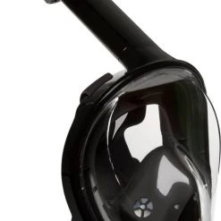 Korting ???? Atlantis Full Face Mask - Snorkelmasker - Volwassenen - Zwart - S/M ⭐ -Rogelli Shop 496x840
