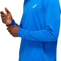 Promo ⌛ Asics Core Sportshirt - Maat M - Mannen - Blauw ???? -Rogelli Shop 498x840