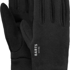 Korting ???? Barts Powerstretch Gloves Unisex Handschoenen - Black - Maat XS/S ????
