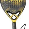 Uitgang ???? NoPeak Padel Racket Goud 12K – Padel - 12K Carbon - Inclusief Padel Tas – Premium Padelracket ✔️