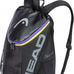 Kopen ???? HEAD Tennistas Tour Team ???? Backpack Zwart Paars Geel ✔️