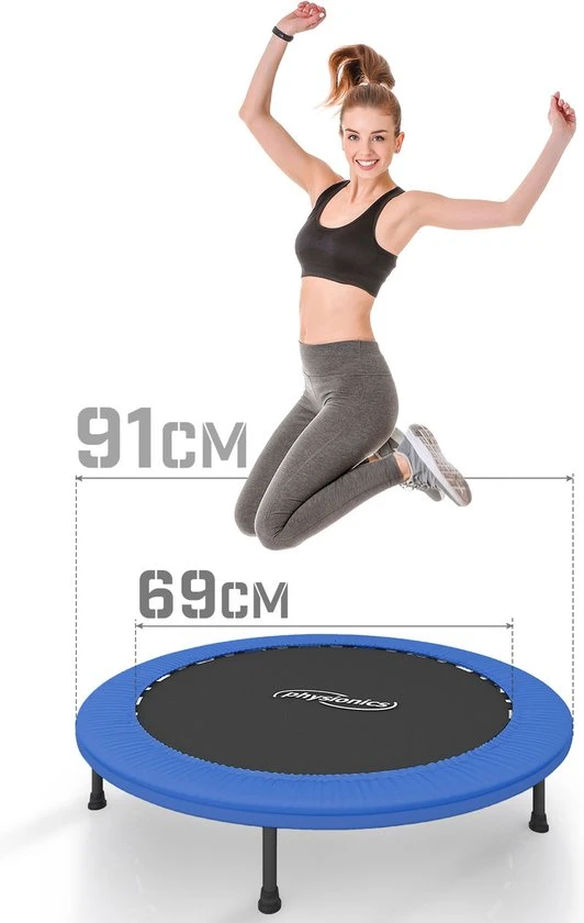 Beste deal ???? Physionics GoodVibes - Fitness Trampoline Met Beschermrand Voor Kinderen En Volwassenen - Diameter 91 Cm - Voor Binnen En Buiten Gebruik - Maximaal 100 Kg - Mini Tuin Trampoline ???? 1 Beste deal ???? Physionics GoodVibes - Fitness Trampoline Met Beschermrand Voor Kinderen En Volwassenen - Diameter 91 Cm - Voor Binnen En Buiten Gebruik - Maximaal 100 Kg - Mini Tuin Trampoline ????