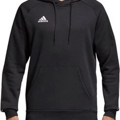 Uitgang ???? Adidas Core 18 Hooded Sweater Sporttrui Casual - Maat M - Mannen - Zwart ???? -Rogelli Shop 541x840