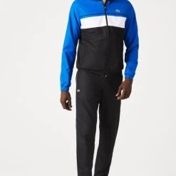 Uitgang ???? Lacoste Colorblock Hooded Trainingspak Mannen - Maat S ????
