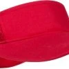 Aanbiedingen ???? Happyshopper Zonneklep - Zonnepet - Zonnecap - Dames - Heren - Klittenbandsluiting - Verstelbaar - Rood ⭐
