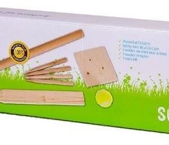 Uitgang ✔️ Outdoor Play Slagbal Set - Speelgoed - Knuppel En Slagplank - Inclusief Thuisplaat - Inclusief Tennisbal ⭐ -Rogelli Shop 550x212