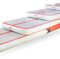 Kopen ???? YouAreAir Turnmat — AirTrack Pro 4.0 | 3 Meter — 15cm Dik | Gymnastiek | Waterproof | 50% Gem. Meer Volume - 3m Mat Opblaasbaar Met Pomp ???? -Rogelli Shop 550x243 1