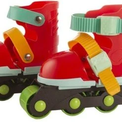 Begroting ???? Rolschaatsen Met Brede Wielen - Imaginarium - Verstelbare Skates - Inclusief Helm, Beschermers, Tas En Pionnen - Rood ???? -Rogelli Shop 550x316 2