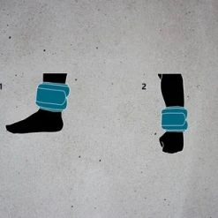 Coupon ???? Avento Pols/Enkel Gewicht Neopreen - 2x 1.0 Kg - Zwart/Blauw ???? -Rogelli Shop 550x316 5