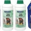 Begroting ⭐ Nikwax "Voordeelpakket" - 2 X Tech Wash 1L + 1x TX.Direct 1L + Extra Dry Bag 10L ????