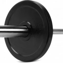 Flash-uitverkoop ???? Gym Masters 2,5 KG (set Van 2 Stuks) - Olympische Halterschijven / Halterschijf / Bumper Plate - 50 Mm - Crossfit / Krachttraining - 2,5KG / 50mm - Zwart ⌛ -Rogelli Shop 550x335