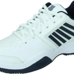 Goedkoopste ???? K-Swiss Court Express HB Sportschoenen - Maat 43 - Mannen - Wit/navy ???? -Rogelli Shop 550x361 1