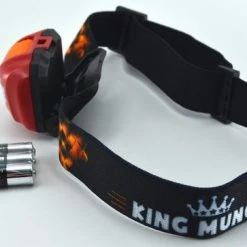 Gloednieuw ???? Hoofdlamp LED - Hoofdlampje Waterdicht - Incl AAA Batterijen - Rood - King Mungo ???? -Rogelli Shop 550x363 1