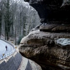 Goedkoopste ???? Rogelli Stripe Winterjack - Fietsjack Heren - Bordeaux/Paars/Rood - Maat L ???? -Rogelli Shop 550x366 61