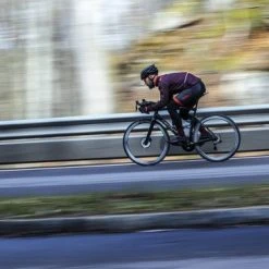 Goedkoopste ???? Rogelli Stripe Winterjack - Fietsjack Heren - Bordeaux/Paars/Rood - Maat L ???? -Rogelli Shop 550x366 64