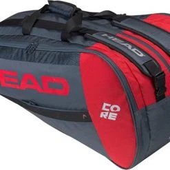 Uitgang ???? HEAD Tennistas Core 9R Supercombi Antraciet Rood ⌛