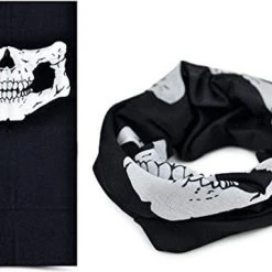 Beste deal ???? Sport-Plein Col Colsjaal Sportcol Sjaal Sportsjaal Skull - Sport Wintersport Skiën Hardlopen Fietsen Motor - Gezichtsmasker / Nekwarmer - Elastisch - One Size - Dames / Heren / Kinderen - Zwart ✔️