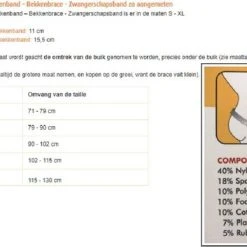 Groothandel ???? Super Ortho Bekkenband – Bekkenbrace - Zwangerschapsband ✔️ -Rogelli Shop 550x388