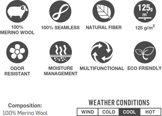 Korting ???? BUFF� Lightweight Merino Wool Solid Nekwarmer Unisex - One Size ???? 15 Korting ???? BUFF� Lightweight Merino Wool Solid Nekwarmer Unisex - One Size ???? - Afbeelding 15