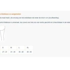 Flash-uitverkoop ⭐ Push Sports Kniebrace - Donkergrijs - Maat L ???? -Rogelli Shop 550x401
