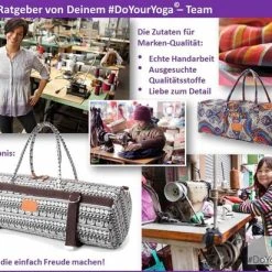 Uitgang ⌛ #DoYourYoga - Yogatas - »Sunita« - Yogabag Van Canvas - 63 X 13 Cm. - Patroon 3 ???? -Rogelli Shop 550x412 13