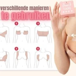 Korting ✔️ Merkloos Fairy Sister Boob Tape - Boobtape - Fashion Tape - BH Tape - Plak BH - 5 Meter - Beige ⌛ -Rogelli Shop 550x413 1