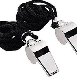 Flash-uitverkoop ???? Pippashop 2 Stuks Metalen Scheidsrechter Fluitjes ✨