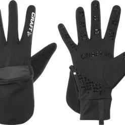 Aanbiedingen ???? Craft Hybrid Weather Fietshandschoenen Unisex - Maat M ???? -Rogelli Shop 550x417