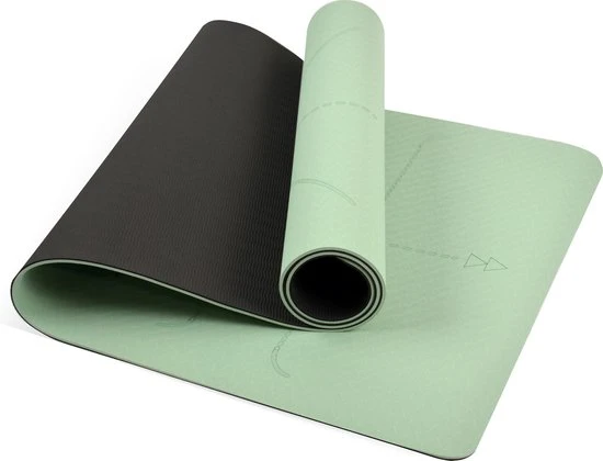 Hete verkoop ???? YoZenga Premium Yoga Mat | Sportmat | Fitnessmat | Extra Breed | Extra Dik | TPE | Lotus Mint/black | Inclusief Gratis Draagriem | Cadeautip! ⌛ 1 Hete verkoop ???? YoZenga Premium Yoga Mat | Sportmat | Fitnessmat | Extra Breed | Extra Dik | TPE | Lotus Mint/black | Inclusief Gratis Draagriem | Cadeautip! ⌛