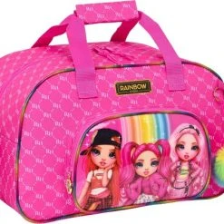 Kopen ???? Rainbow High Sporttas, Pink - 40 X 24 X 23 Cm - Polyester ????