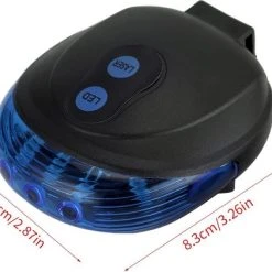 Aanbiedingen ❤️ Boutique House Waterdichte Fiets - Achterlichten Led - Laser Veiligheidswaarschuwing - Fietsverlichting Fiets Staart - Fiets Accessoires Licht ???? -Rogelli Shop 550x422 11