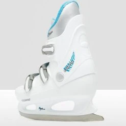 Beste deal ???? Nijdam Dames Ijshockey Schaatsen Hardboot Verstelbaar Wit ???? -Rogelli Shop 550x438 1