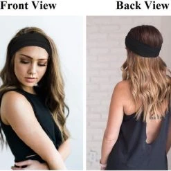 Flash-uitverkoop ???? LIXIN Set 6 Stuks Vouwen Haarbanden - Kleur 2 - Dames Haarbanden - Hoofdband Dames - Volwassenen - Elastisch Antislip - Yoga - Hardlopen - Haaraccessoires ???? -Rogelli Shop 550x440