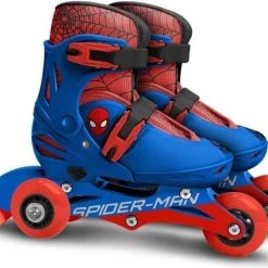 Goedkoop ???? Marvel Inlineskates Spider-man Jongens Blauw/rood Maat 27/30 ???? -Rogelli Shop 550x441 2