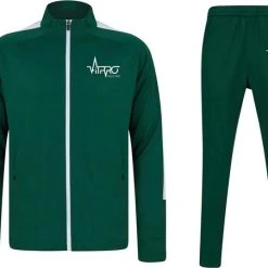 Beste recensies van ⭐ FitProWear Trainingspak Unisex Groen/Wit - Maat XXXL / 3XL - Dames - Heren - Trainingsjack - Trainingsbroek - Joggingspak - Trainingsjas - Sportkleding - Sportbroek - Trainingskleding - Fitness - Voetbal - ???? Basketball - Polyester Trainingspak - 100% P ????