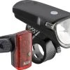 Groothandel ???? AXA - Greenline 40 Lux - LED Fietslampjes Voor En Achter - Fietsverlichting USB Oplaadbaar ????