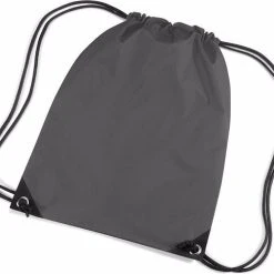 Nieuw ???? Bagbase Gymtas Met Rijgkoord 12 Liter - Antraciet ????