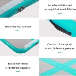 Nieuw ???? NordFalk Airtrack 3 Meter X 15 Cm - Turnmat Opblaasbaar - Gymnastiekmat - Incl. Elektrische Pomp 600W ???? -Rogelli Shop 550x495 4