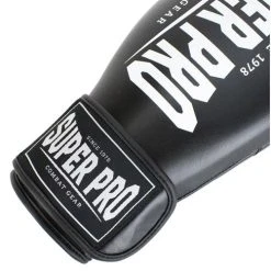 Goedkoopste ???? Super Pro Combat Gear Champ (kick)bokshandschoenen Zwart/Wit 16oz ???? -Rogelli Shop 550x501 22
