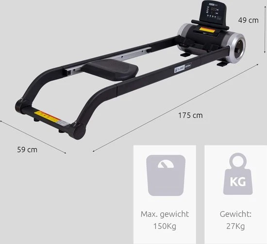 Beste Pirce ???? BluMill Roeitrainer - Inklapbaar - LED Scherm - Met Timer - 6 Verschillende Standen ✔️ 9 Beste Pirce ???? BluMill Roeitrainer - Inklapbaar - LED Scherm - Met Timer - 6 Verschillende Standen ✔️ - Afbeelding 9