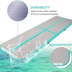 Nieuw ???? NordFalk Airtrack 3 Meter X 15 Cm - Turnmat Opblaasbaar - Gymnastiekmat - Incl. Elektrische Pomp 600W ???? -Rogelli Shop 550x506 2
