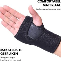 Groothandel ???? U-Fit One U Fit One 1 Stuk Links Polsbrace - Carpaal Tunnel Syndroom - Wrist Wraps - Polsbandage - Wrist Support - RSI - Pols Ondersteuning & Versteviging - Polssteun - Polsbeschermer - Fitness - Golf - Ufitone ???? -Rogelli Shop 550x509 5